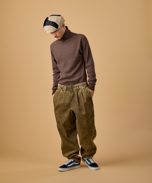 BURLAP OUTFITTER(バーラップアウトフィッター)の「QD CORD TRACK PANT/ クイックドライ コード トラックパンツ(その他パンツ・メンズ・スミクロ/ブラック/ベージュ系その他/ブラウン系その他・MEDIUM/SMALL/LARGE)」の13枚目の写真