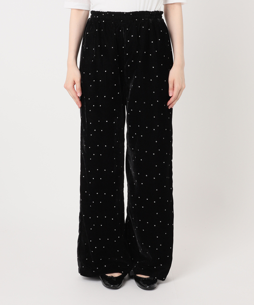 IENA（イエナ）の「COUTURE D'ADAM/クチュールドアダム 別注 Stardust Glitter パンツ 26AW-220（その他パンツ・レディース・ブラック・40/38/36）」の15枚目の写真