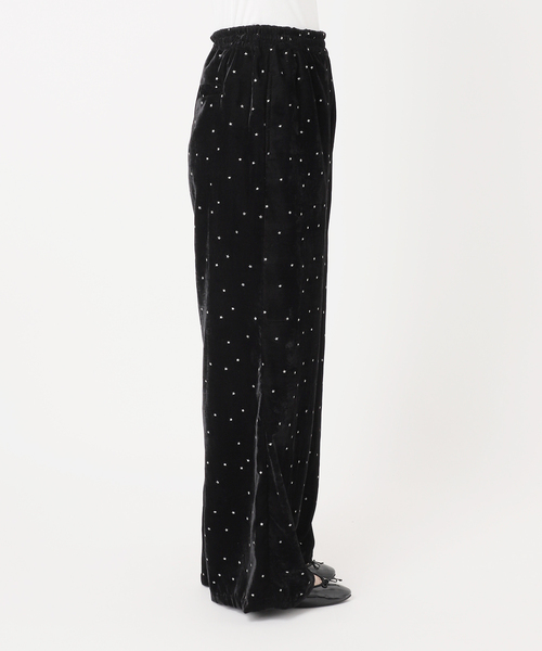 IENA（イエナ）の「COUTURE D'ADAM/クチュールドアダム 別注 Stardust Glitter パンツ 26AW-220（その他パンツ・レディース・ブラック・40/38/36）」の18枚目の写真