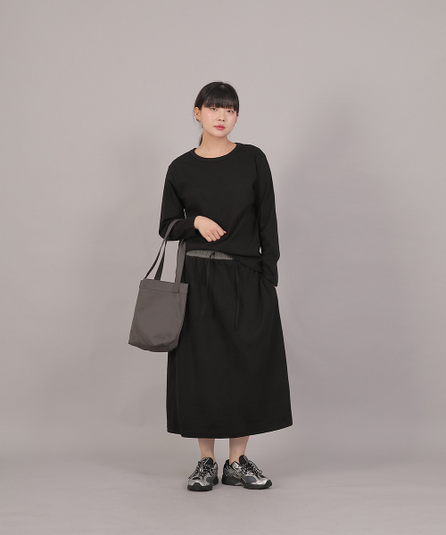 SAINTCREW(セントクルー)の「ミニマル16sコットンRネック長袖TシャツMMR-8A13ブラック(Tシャツ/カットソー・レディース・その他・FREE)」の3枚目の写真