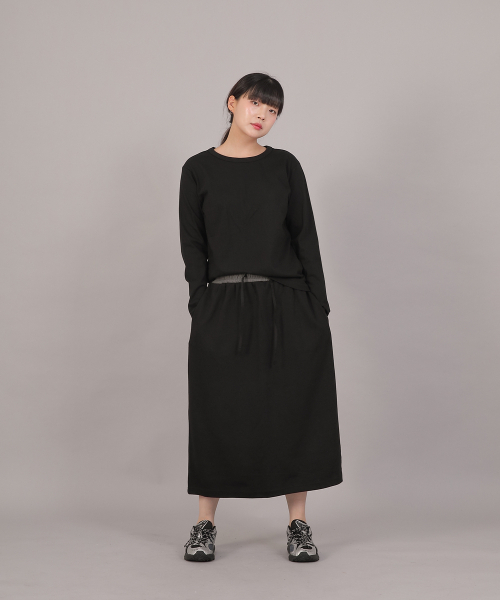 SAINTCREW(セントクルー)の「ミニマル16sコットンRネック長袖TシャツMMR-8A13ブラック(Tシャツ/カットソー・レディース・その他・FREE)」の4枚目の写真