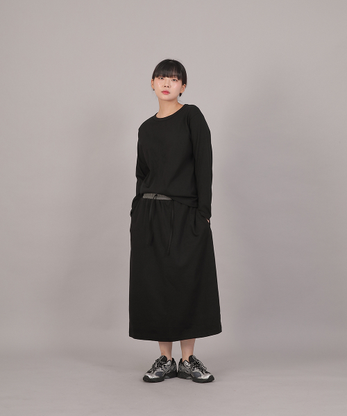SAINTCREW(セントクルー)の「ミニマル16sコットンRネック長袖TシャツMMR-8A13ブラック(Tシャツ/カットソー・レディース・その他・FREE)」の6枚目の写真
