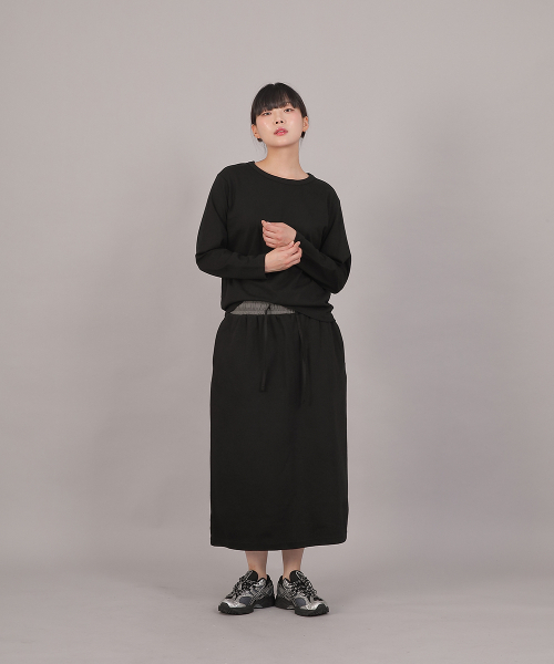 SAINTCREW(セントクルー)の「ミニマル16sコットンRネック長袖TシャツMMR-8A13ブラック(Tシャツ/カットソー・レディース・その他・FREE)」の7枚目の写真