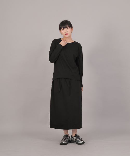 SAINTCREW(セントクルー)の「ミニマル16sコットンRネック長袖TシャツMMR-8A13ブラック(Tシャツ/カットソー・レディース・その他・FREE)」の10枚目の写真
