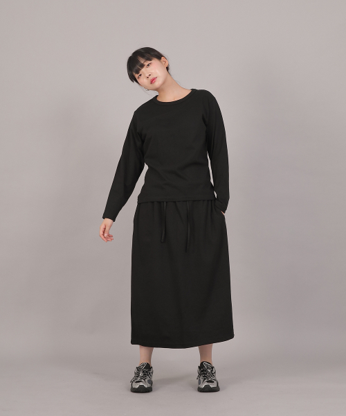 SAINTCREW(セントクルー)の「ミニマル16sコットンRネック長袖TシャツMMR-8A13ブラック(Tシャツ/カットソー・レディース・その他・FREE)」の14枚目の写真