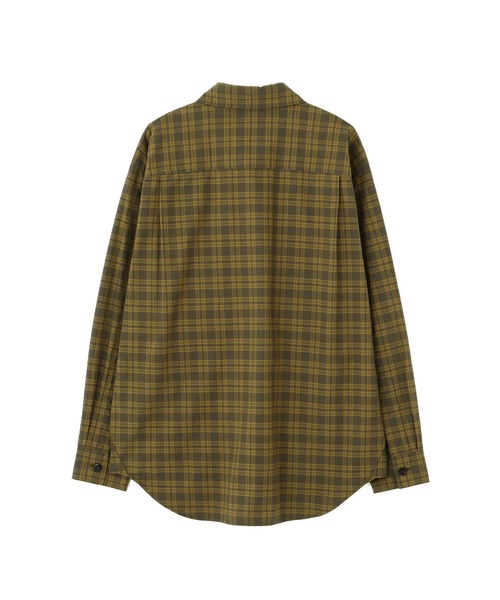 MHL.(エムエイチエル)の「TONAL COTTON CHECK(シャツ/ブラウス・メンズ・カーキ・SMALL/MEDIUM/LARGE)」の6枚目の写真