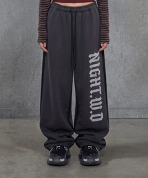NIGHTWORKDEPT（ナイトワークデプト）の「NIGHT LEAGUE SWEATPANTS_GRAY/BLACK（その他パンツ）」