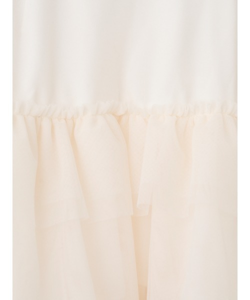 EIMY ISTOIRE(エイミーイストワール)の「TULLE LONG SKIRT(スカート・レディース・ホワイト/ブラック・38/36)」の10枚目の写真