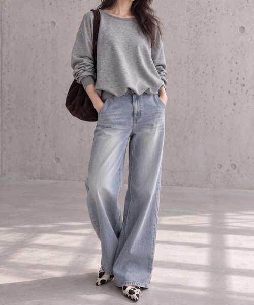モデル：158cm
着用サイズ：FREE