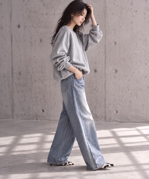 モデル：158cm
着用サイズ：FREE