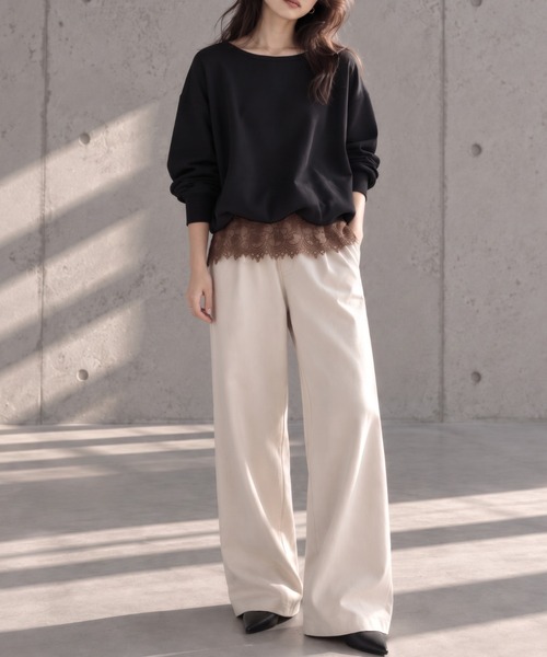 モデル：158cm
着用サイズ：FREE