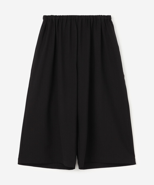 mizuiroind(ミズイロインド)の「mizuiro ind | ワイド ハーフパンツ WOMEN(その他パンツ・レディース・グレー/ブラック・F)」の4枚目の写真