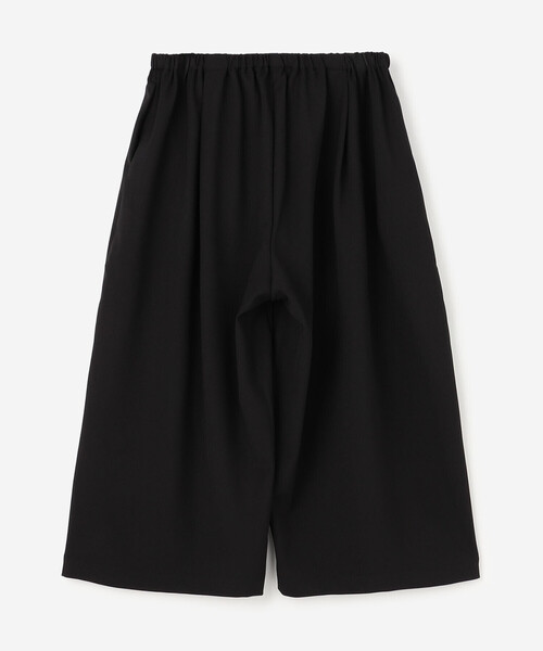 mizuiroind(ミズイロインド)の「mizuiro ind | ワイド ハーフパンツ WOMEN(その他パンツ・レディース・グレー/ブラック・F)」の5枚目の写真