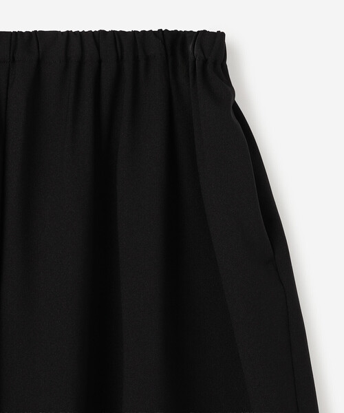 mizuiroind(ミズイロインド)の「mizuiro ind | ワイド ハーフパンツ WOMEN(その他パンツ・レディース・グレー/ブラック・F)」の6枚目の写真
