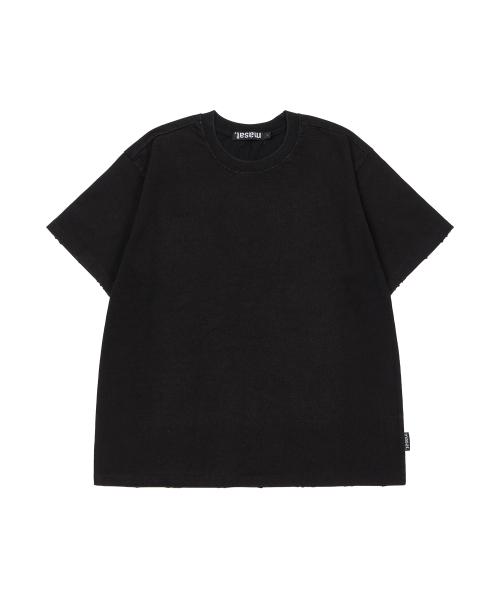 MASAT(マサット)の「フェードショートスリーブ _ ウォッシュドブラック(Tシャツ/カットソー・メンズ・その他・2/1)」の1枚目の写真