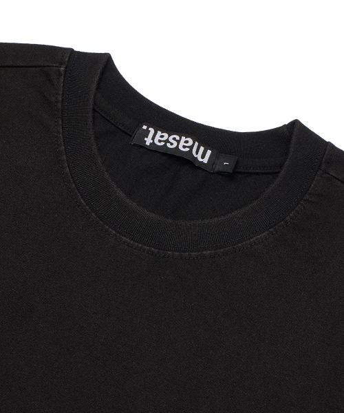 MASAT(マサット)の「フェードショートスリーブ _ ウォッシュドブラック(Tシャツ/カットソー・メンズ・その他・2/1)」の3枚目の写真