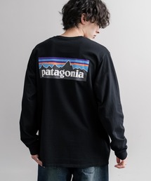 patagonia | Patagonia パタゴニア M S L S P 6 LOGO RESPONSIBILI TEE ロングスリーブP-6ロゴレスポンシビリティー/バックプリント長袖Tシャツ(Tシャツ/カットソー)