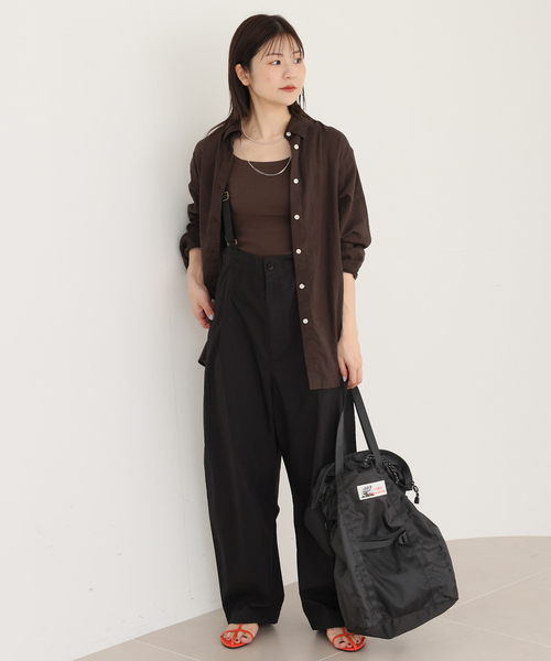 SLOBE IENA(スローブイエナ)の「《追加4》CARIBOU MOUNTAINEERING SLOBE別注 ショルダーバッグ(ショルダーバッグ・レディース・ブラック/グレー・FREE)」の21枚目の写真