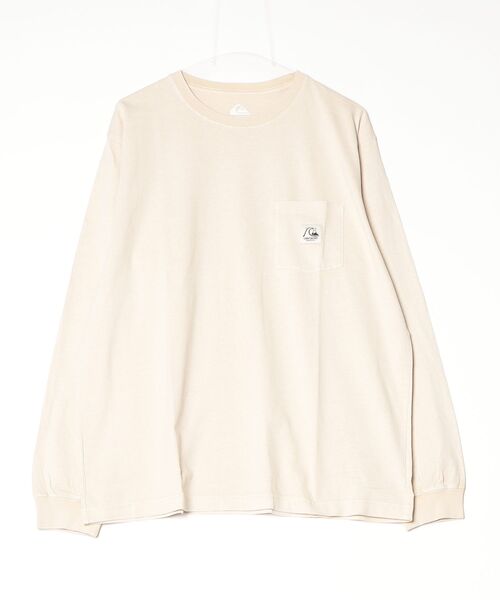 Quiksilver(クイックシルバー)の「クイックシルバー QUIKSILVER DNA POCKET LT(Tシャツ/カットソー・メンズ・ホワイト/ベージュ/ブラック・LL/M/L)」の1枚目の写真