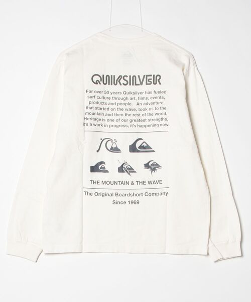 Quiksilver(クイックシルバー)の「クイックシルバー QUIKSILVER DNA POCKET LT(Tシャツ/カットソー・メンズ・ホワイト/ベージュ/ブラック・LL/M/L)」の6枚目の写真