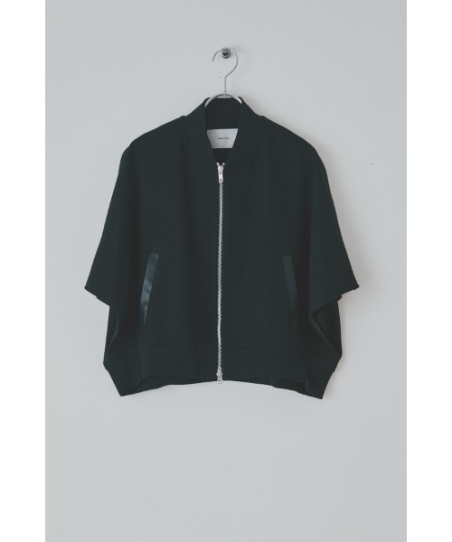 Muel Chic(ミュエルシック)の「Lina blouson リナブルゾン(ブルゾン・レディース・ブラック/チャコールグレー/マスタード・FREE)」の4枚目の写真