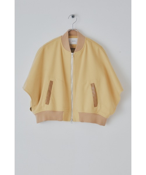 Muel Chic(ミュエルシック)の「Lina blouson リナブルゾン(ブルゾン・レディース・ブラック/チャコールグレー/マスタード・FREE)」の8枚目の写真