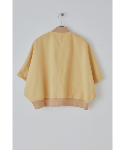 Muel Chic(ミュエルシック)の「Lina blouson リナブルゾン(ブルゾン・レディース・ブラック/チャコールグレー/マスタード・FREE)」の9枚目の写真