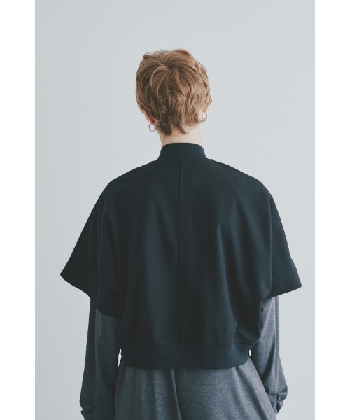 Muel Chic(ミュエルシック)の「Lina blouson リナブルゾン(ブルゾン・レディース・ブラック/チャコールグレー/マスタード・FREE)」の12枚目の写真