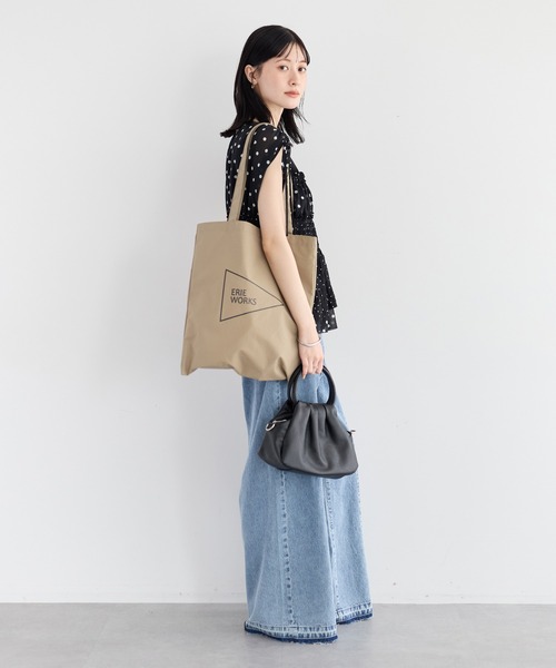YECCA VECCA(イェッカヴェッカ)の「【ERIE WORKS】SALLY Bag(トートバッグ・レディース・ブラック・FREE)」の5枚目の写真