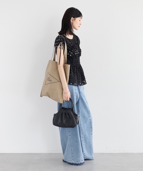 YECCA VECCA(イェッカヴェッカ)の「【ERIE WORKS】SALLY Bag(トートバッグ・レディース・ブラック・FREE)」の6枚目の写真