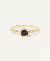 GIGI / ジジ：Onyx square ring：H10081[ANN]