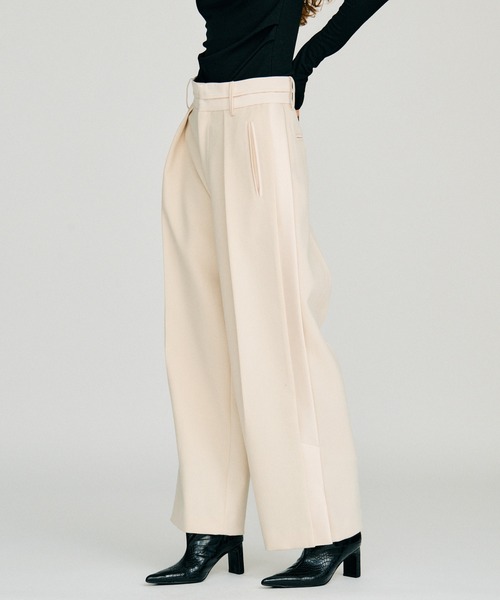 PRANK PROJECT(プランクプロジェクト)の「【2026Winter Pre-Order】サイドラインタキシードパンツ / Side Line Tuxedo Pants(その他パンツ・レディース・ブラック/ホワイト・38/36)」の15枚目の写真