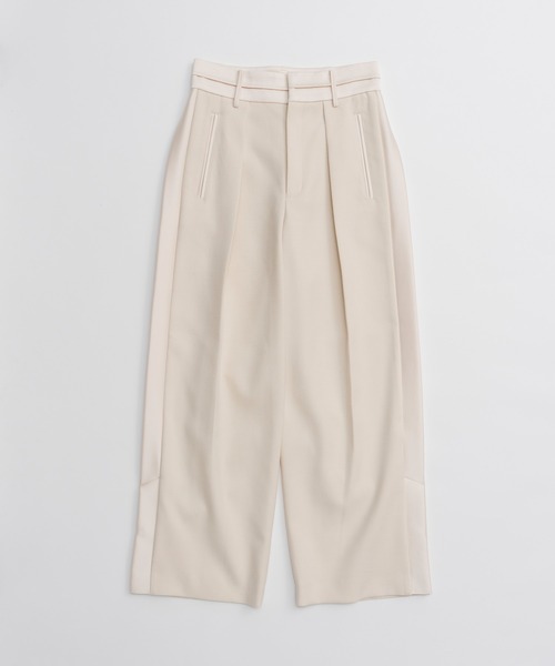PRANK PROJECT(プランクプロジェクト)の「【2026Winter Pre-Order】サイドラインタキシードパンツ / Side Line Tuxedo Pants(その他パンツ・レディース・ブラック/ホワイト・38/36)」の18枚目の写真