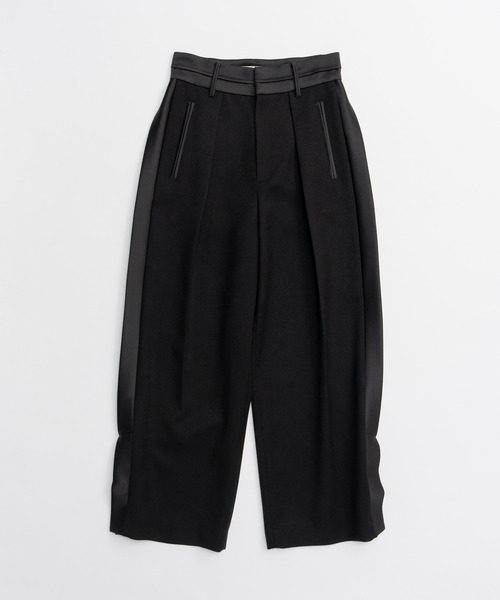 PRANK PROJECT(プランクプロジェクト)の「【2026Winter Pre-Order】サイドラインタキシードパンツ / Side Line Tuxedo Pants(その他パンツ・レディース・ブラック/ホワイト・38/36)」の19枚目の写真