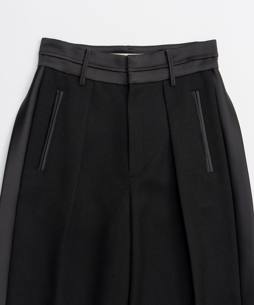 PRANK PROJECT(プランクプロジェクト)の「【2026Winter Pre-Order】サイドラインタキシードパンツ / Side Line Tuxedo Pants(その他パンツ・レディース・ブラック/ホワイト・38/36)」の21枚目の写真