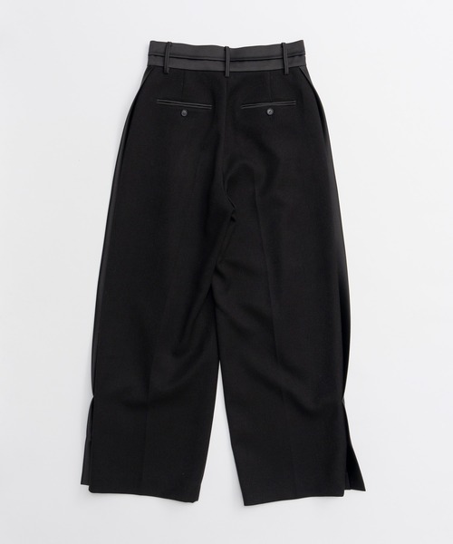 PRANK PROJECT(プランクプロジェクト)の「【2026Winter Pre-Order】サイドラインタキシードパンツ / Side Line Tuxedo Pants(その他パンツ・レディース・ブラック/ホワイト・38/36)」の20枚目の写真