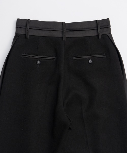 PRANK PROJECT(プランクプロジェクト)の「【2026Winter Pre-Order】サイドラインタキシードパンツ / Side Line Tuxedo Pants(その他パンツ・レディース・ブラック/ホワイト・38/36)」の22枚目の写真