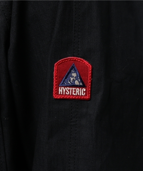 HYSTERIC GLAMOUR(ヒステリックグラマー)の「フーデッドJK(マウンテンパーカー・メンズ・カーキ/グリーン系カモフラージュ/ブラック・MEDIUM/LARGE/SMALL)」の6枚目の写真