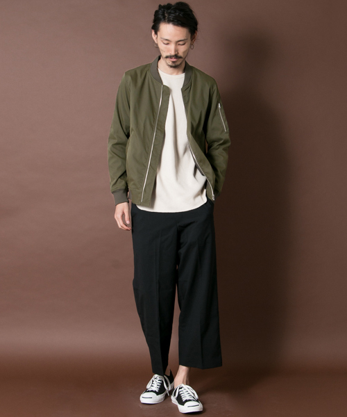 URBAN RESEARCH(アーバンリサーチ)の「UR MA-1(MA-1・メンズ・ブラック/カーキ/ネイビー/インディゴブルー・LARGE/MEDIUM)」の22枚目の写真