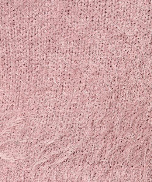 Another Edition（アナザーエディション）の「フェザーヤーンキャミソール/EMFC ﾌｪｻﾞｰ ﾔｰﾝV/N NSL PO◆（キャミソール・レディース・ブラック/ベージュ/ライトピンク/ターコイズブルー・FREE）」の17枚目の写真