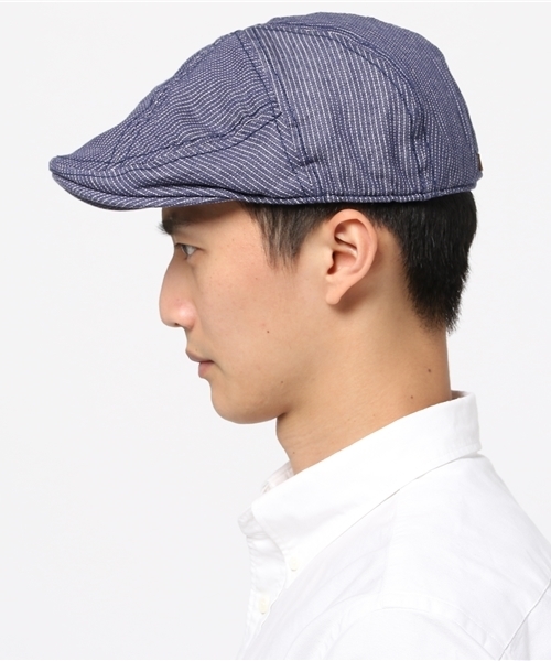 【electric12 】Atlast&co グレーハンチング フェイルスワース ハンチング Irish Linen Cap（アイリッシュ