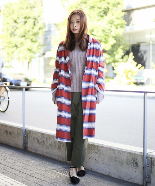 Denime(ドゥニーム)の「ヘビーフランネルガウン(その他アウター・レディース・ブラウン系その他2/レッド系その他2/ブルー系その他2・FREE)」の16枚目の写真