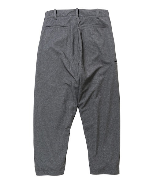 rehacer(レアセル)の「Waterproof Tuck Pants Made in Japan(スラックス・メンズ・グレー/ブラック・SMALL/MEDIUM/LARGE)」の11枚目の写真