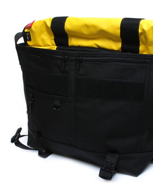 Manhattan Portage（マンハッタンポーテージ）の「Bike Messenger L（メッセンジャーバッグ・メンズ・ブラック/ネイビー/パープル/レッド/グレー/グリーン系カモフラージュ・LARGE）」の16枚目の写真