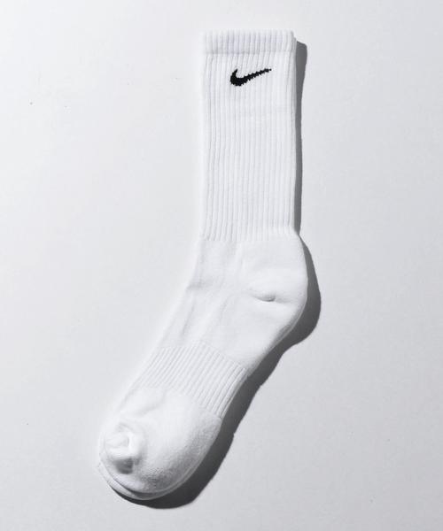 NIKE(ナイキ)の「<NIKE> 3P CREW SOCKS/ソックス(ソックス/靴下・メンズ・ホワイト・25cm-27cm)」の2枚目の写真