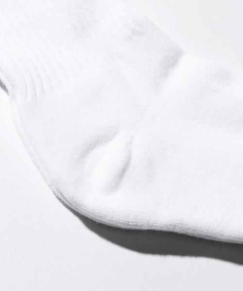 NIKE(ナイキ)の「<NIKE> 3P CREW SOCKS/ソックス(ソックス/靴下・メンズ・ホワイト・25cm-27cm)」の4枚目の写真