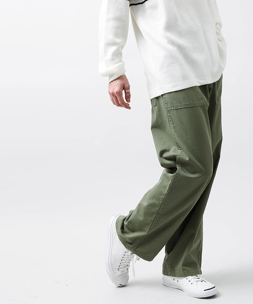 WEGO（ウィゴー）の「WEGO/ベイカーパンツ（カーゴパンツ・メンズ・その他1/カーキ・LARGE/MEDIUM）」の15枚目の写真