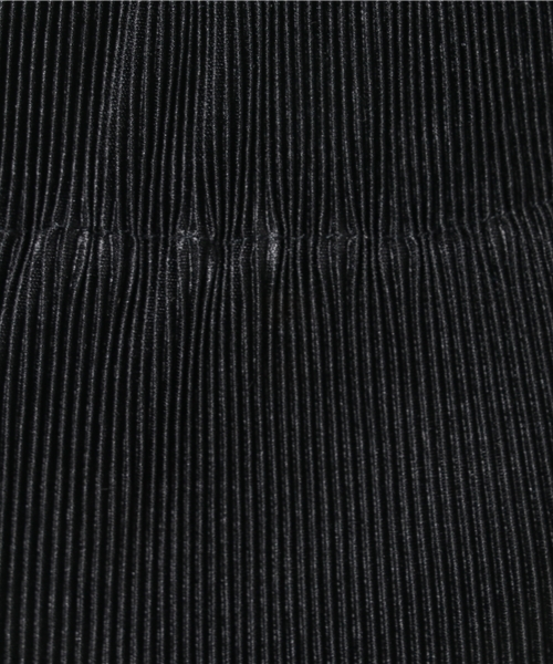 Re:EDIT（リエディ）の「[リエディ]細プリーツロングタイトスカートボトムス/スカート/プリーツスカート/ロング丈/ウエストゴム/春カラー（スカート・レディース・ピンク/ブラック×ホワイト/ブラック/マルチ/ラベンダー/グレー/モカ・LARGE/MEDIUM）」の14枚目の写真