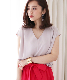 N.（N. Natural Beauty Basic） | ◆タックドレープノースリーブブラウス(シャツ/ブラウス)