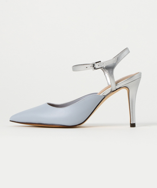CHARLES & KEITH(チャールズ & キース)の「ポインテッドアンクルストラップヒール / POINTED ANKLE-STRAP HEELS(サンダル・レディース・ピンク/ブラック/ライトブルー・22cm/22.5cm/23cm/24cm/24.5cm/23.5cm)」の9枚目の写真